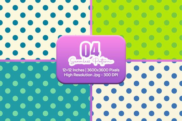 Colorful Retro Polka Dot Seamless: A Vibrant Addition to Modern Design