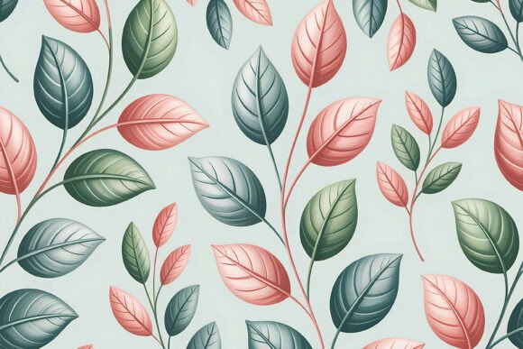 Dusty Rose Botanical Floral Background: A Timeless Addition to Your Creative Projects