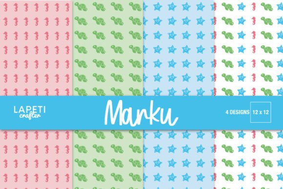 Sea Animals Digital Paper: A Strategic Tool for Creative and Business Projects