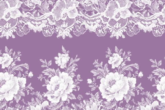 Seamless Pattern 4 Vintage Lace Ornament: A Timeless Design for Modern Creators