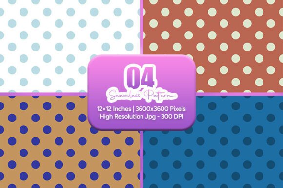Vintage Polka Dot Seamless Pattern: A Timeless Design Element for Modern Creatives